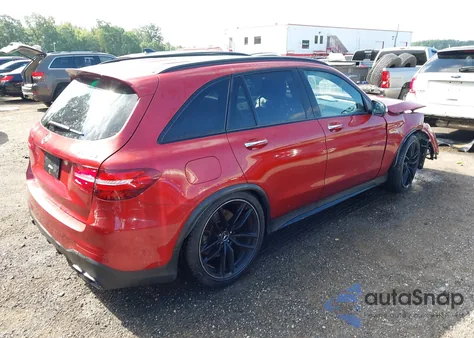 2019 Mercedes-Benz Amg Glc 63 4Matic из США, поврежденный, VIN WDC0G8JB0KF487477